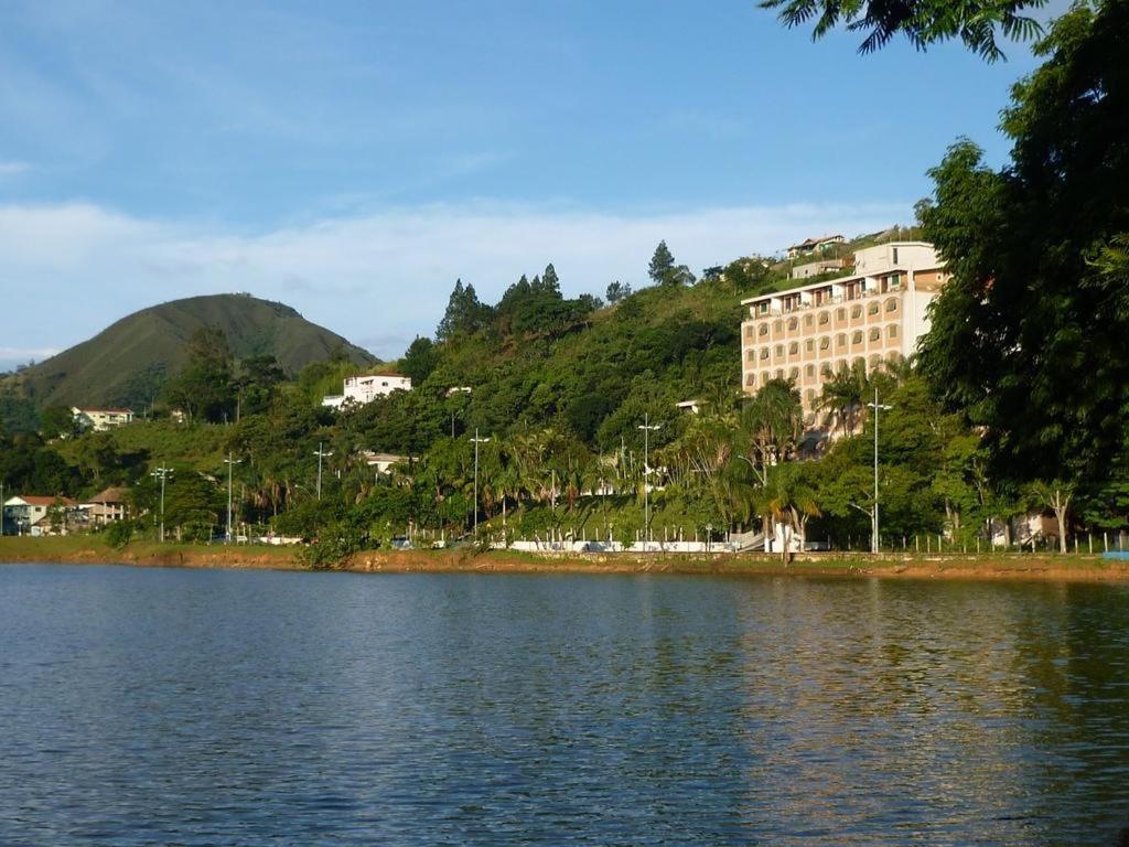 Flat Cavalinho Branco - Apto 509 Агуас-ди-Линдоя Экстерьер фото