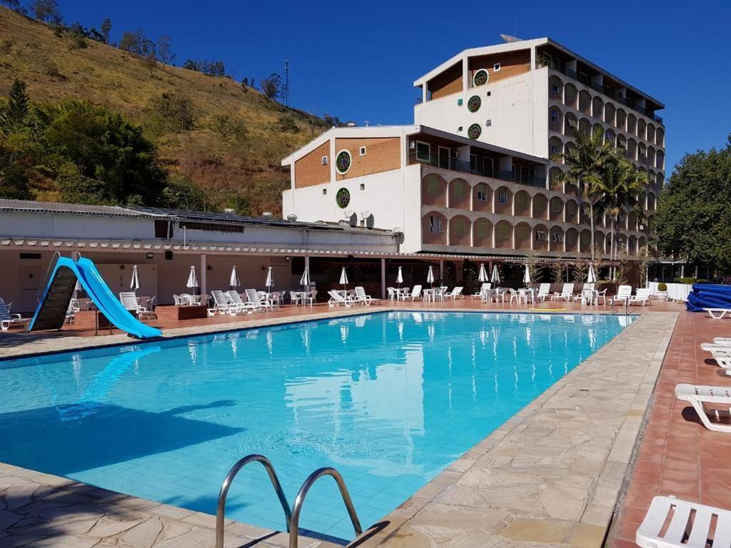 Flat Cavalinho Branco - Apto 509 Агуас-ди-Линдоя Экстерьер фото